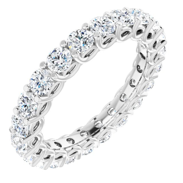 2.20 ct. Round Diamond Eternity Band-VIRABYANI